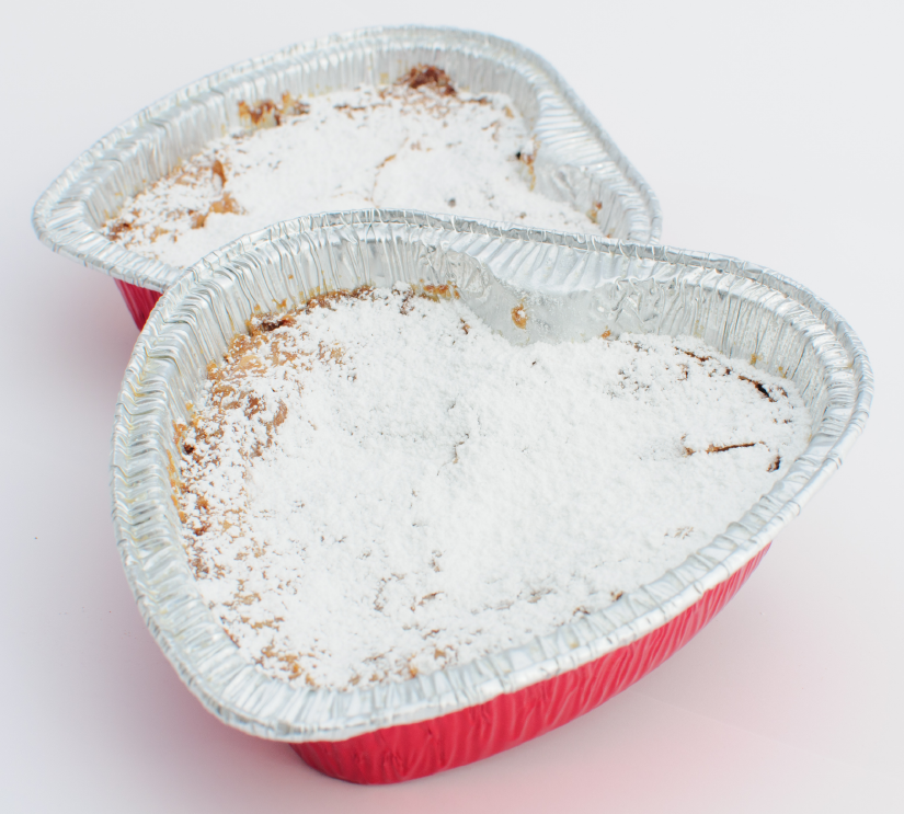 Peppermint Bark Gooey Butter Cake - Park Avenue Coffee