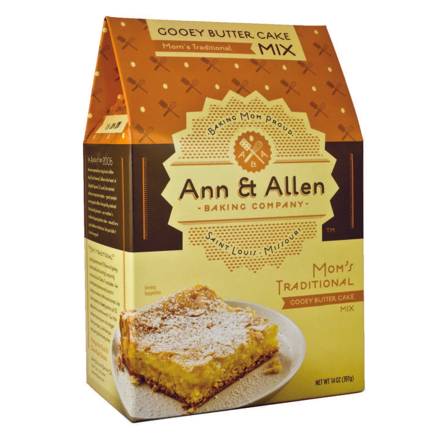Mom's Traditional Gooey Butter Cake Mix - Park Avenue Coffee