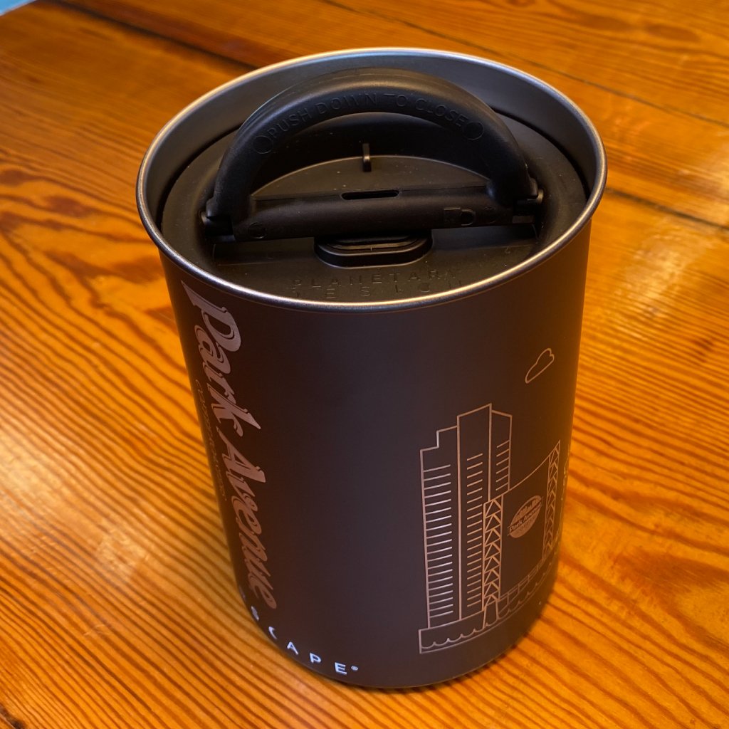 Airscape Coffee Canister - Park Avenue Coffee