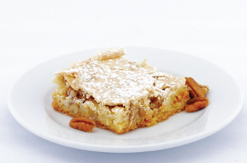 Butter Pecan Gooey Butter Cake - Park Avenue Coffee