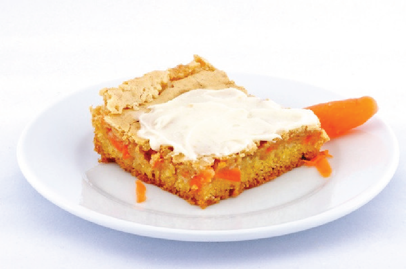 Carrot Cake Gooey Butter Cake - Park Avenue Coffee