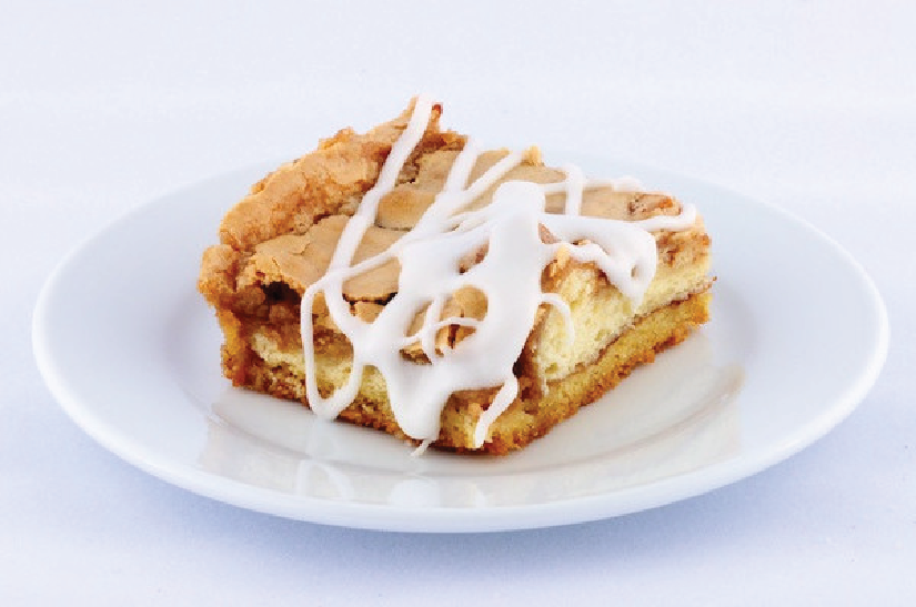 Cinnamon Roll Gooey Butter Cake - Park Avenue Coffee