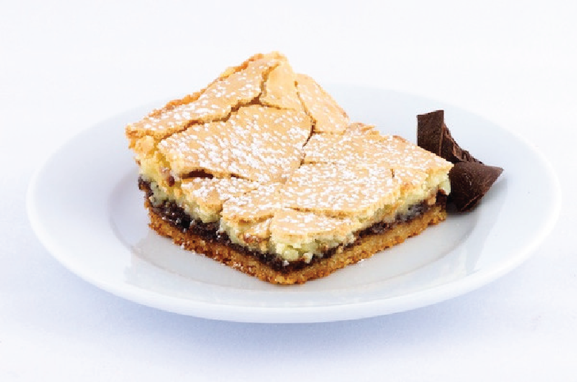 Fudge Brownie Gooey Butter Cake - Park Avenue Coffee