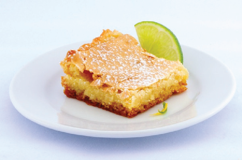 Key Lime Gooey Butter Cake - Park Avenue Coffee