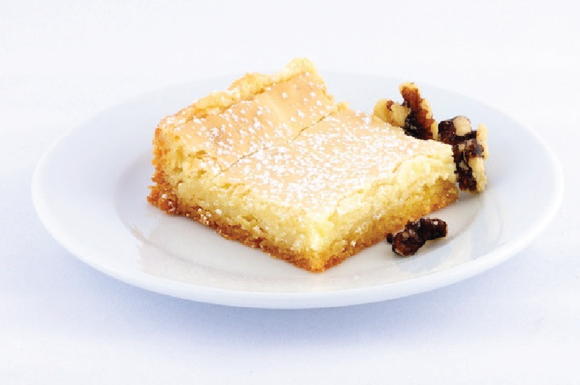 Maple Walnut Gooey Butter Cake - Park Avenue Coffee