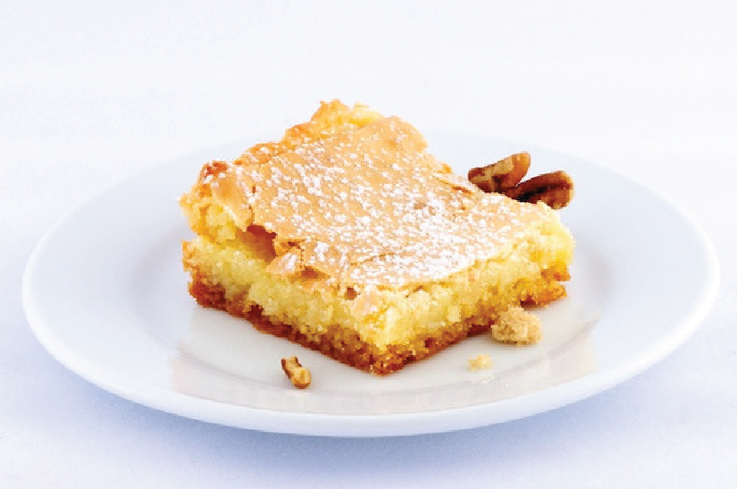 Pecan Pie Gooey Butter Cake - Park Avenue Coffee