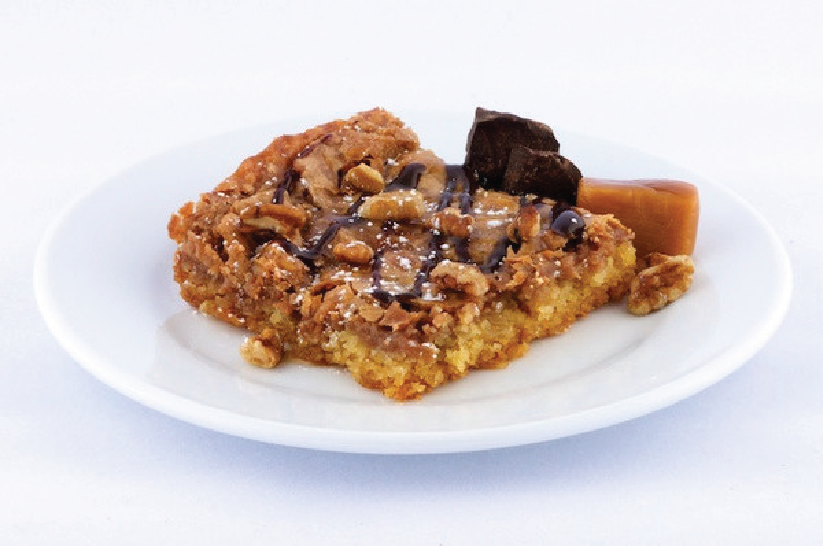 Turtle Gooey Butter Cake - Park Avenue Coffee