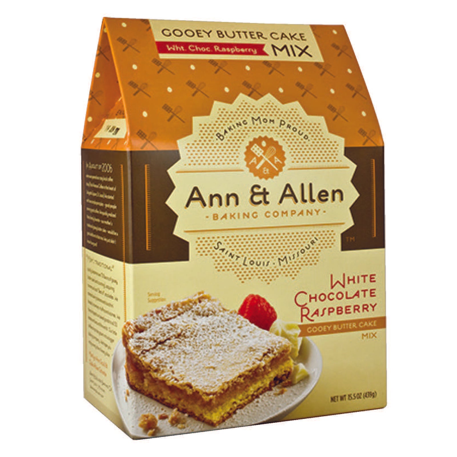 White Chocolate Raspberry Gooey Butter Cake Mix - Park Avenue Coffee